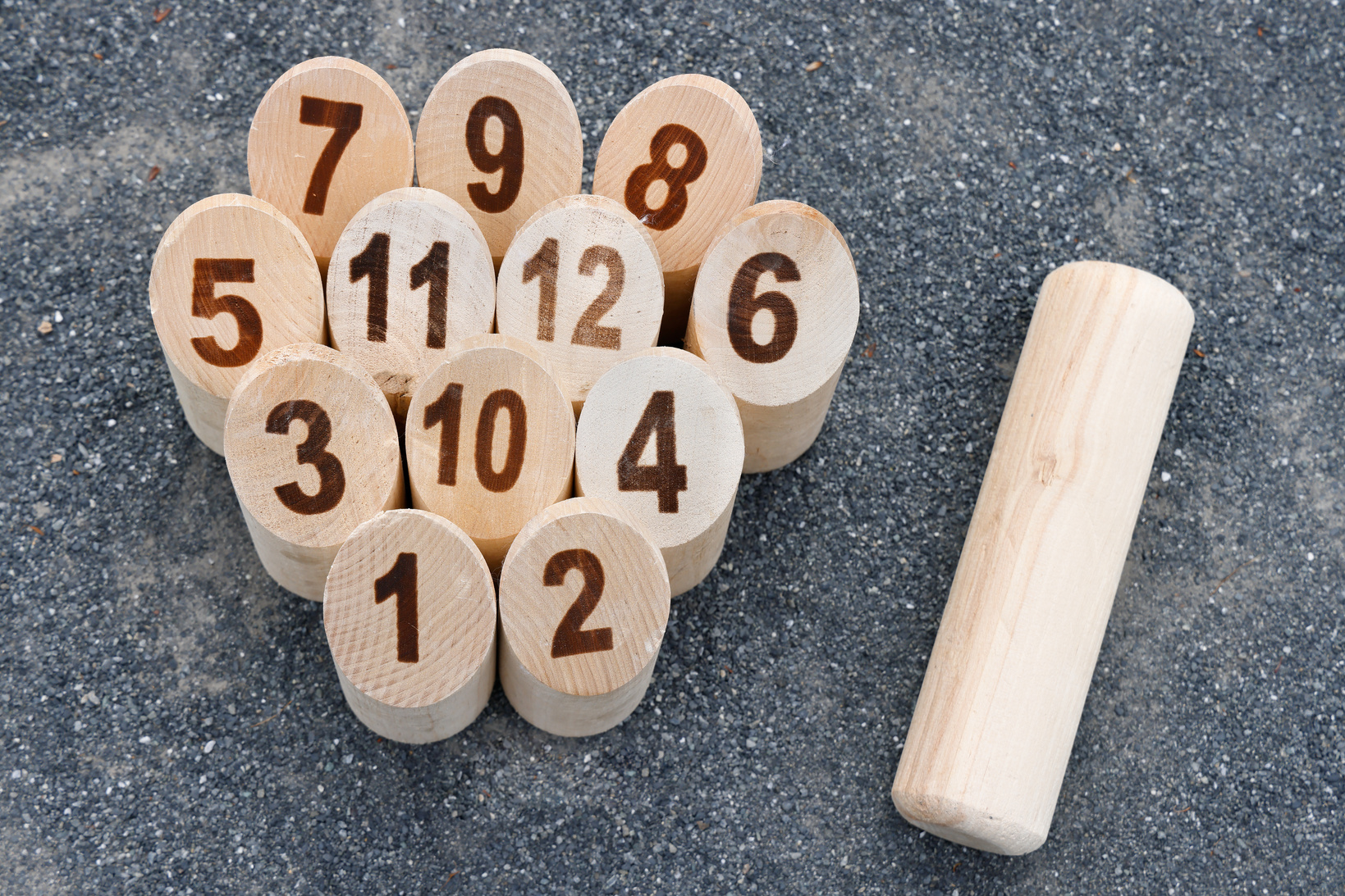 Mölkky, a traditional Finnish sport
